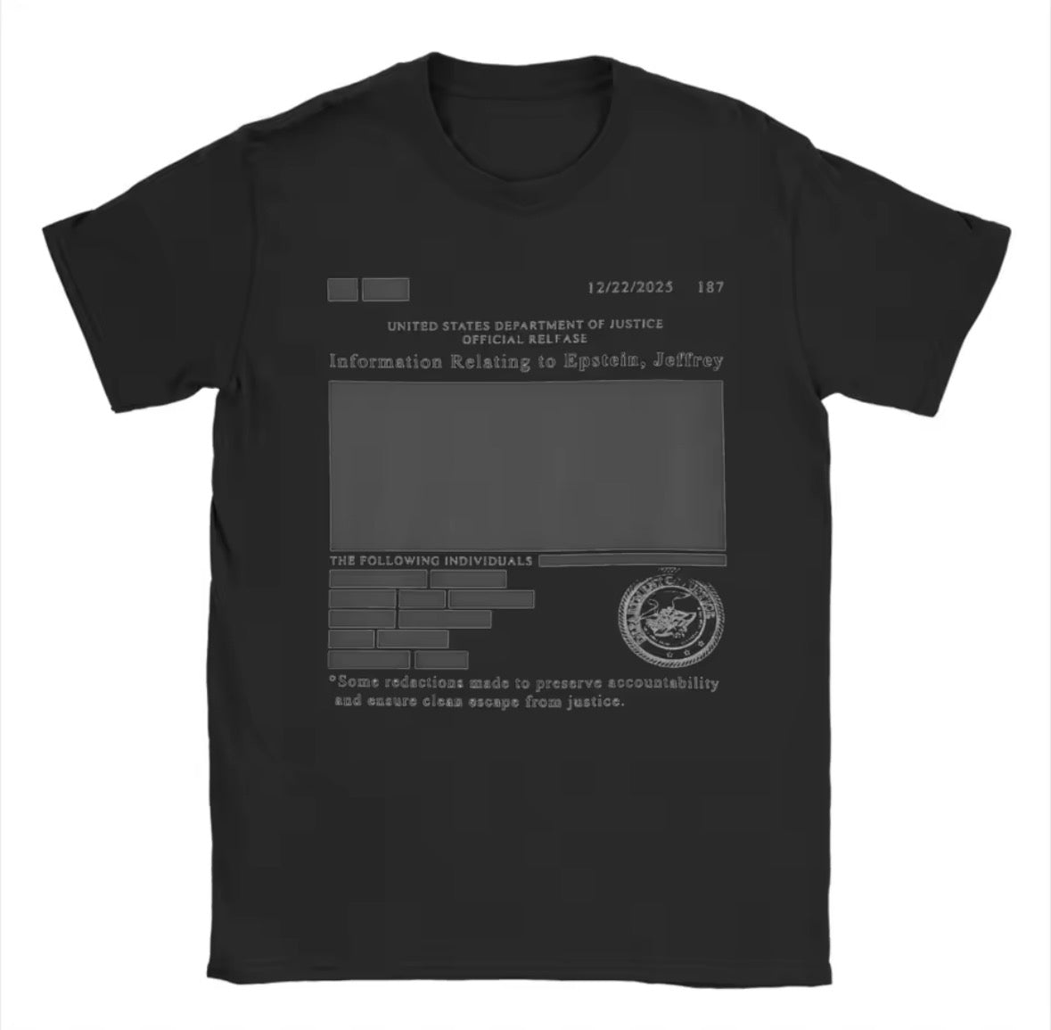 T-shirt DOCUMENT JEFF - CALAMIRI.